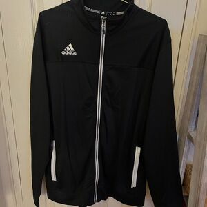Adidas Black and White Track Jacket